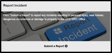 Click Submit a Report Screenshot